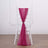 Magenta chair sash draped elegantly over a white chair
