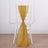 Yellow chair sash draped on a white chair back