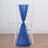 Blue sheer chair sash tied elegantly, adding a decorative touch to an event.