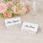 Elegant wedding place cards with floral design for Ethan and Ava Elenor.