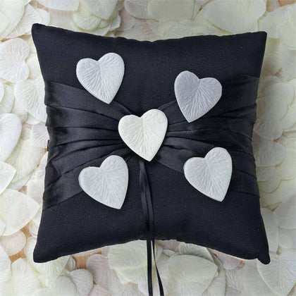 500-Pack Silk Heart Confetti Scatters Ivory - Decorative Table Accents for Parties and Events