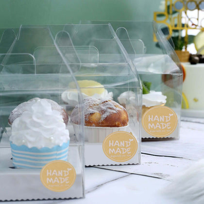 500pcs Handmade Especially For You Stickers Roll, Cookie and Bakery Box Labels - Round 1.5"