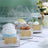 Cupcakes in clear boxes with "Thank You" labels for small business support.