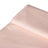 Soft pink fabric roll on white background