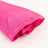 Pink textured fabric roll on a white background