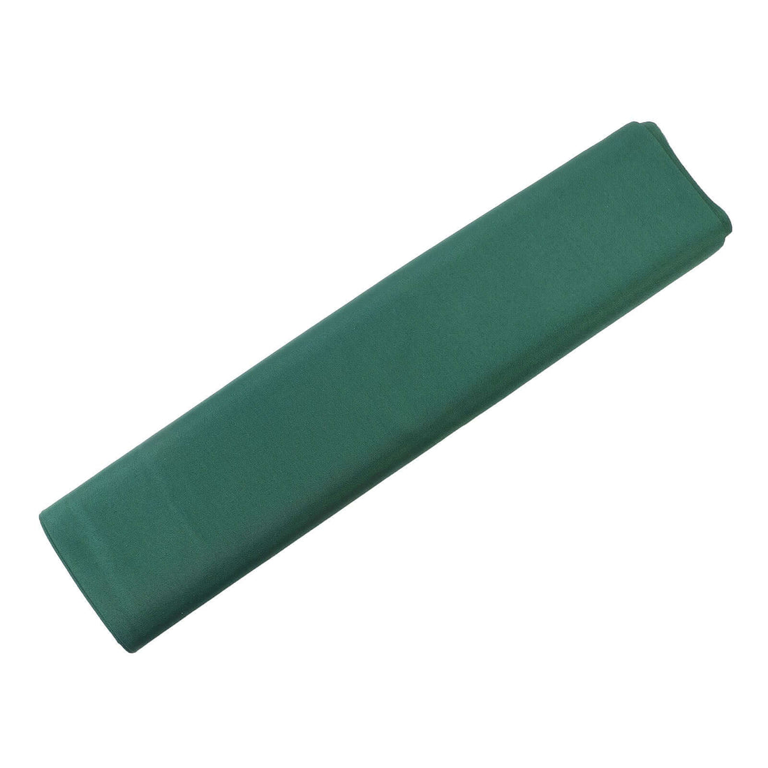 Green rolled fabric sheet for crafting and sewing projects