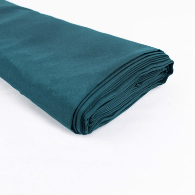 Peacock Teal Polyester Fabric Bolt, DIY Craft Fabric Roll 54"x10 Yards