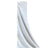 White draped fabric with elegant folds
