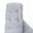 Gray lace fabric roll with a geometric pattern