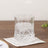 Crystal whiskey glass on a coaster with a drink inside.