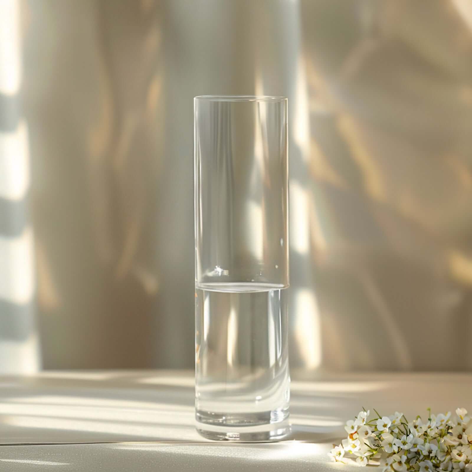 Efavormart Cylinder Flower Vase