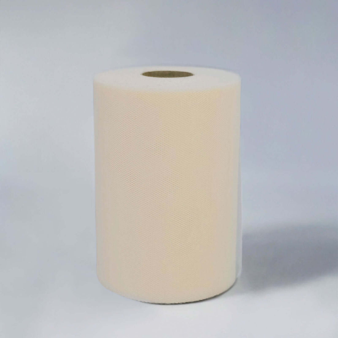 Roll of soft, beige fabric material for various crafting projects