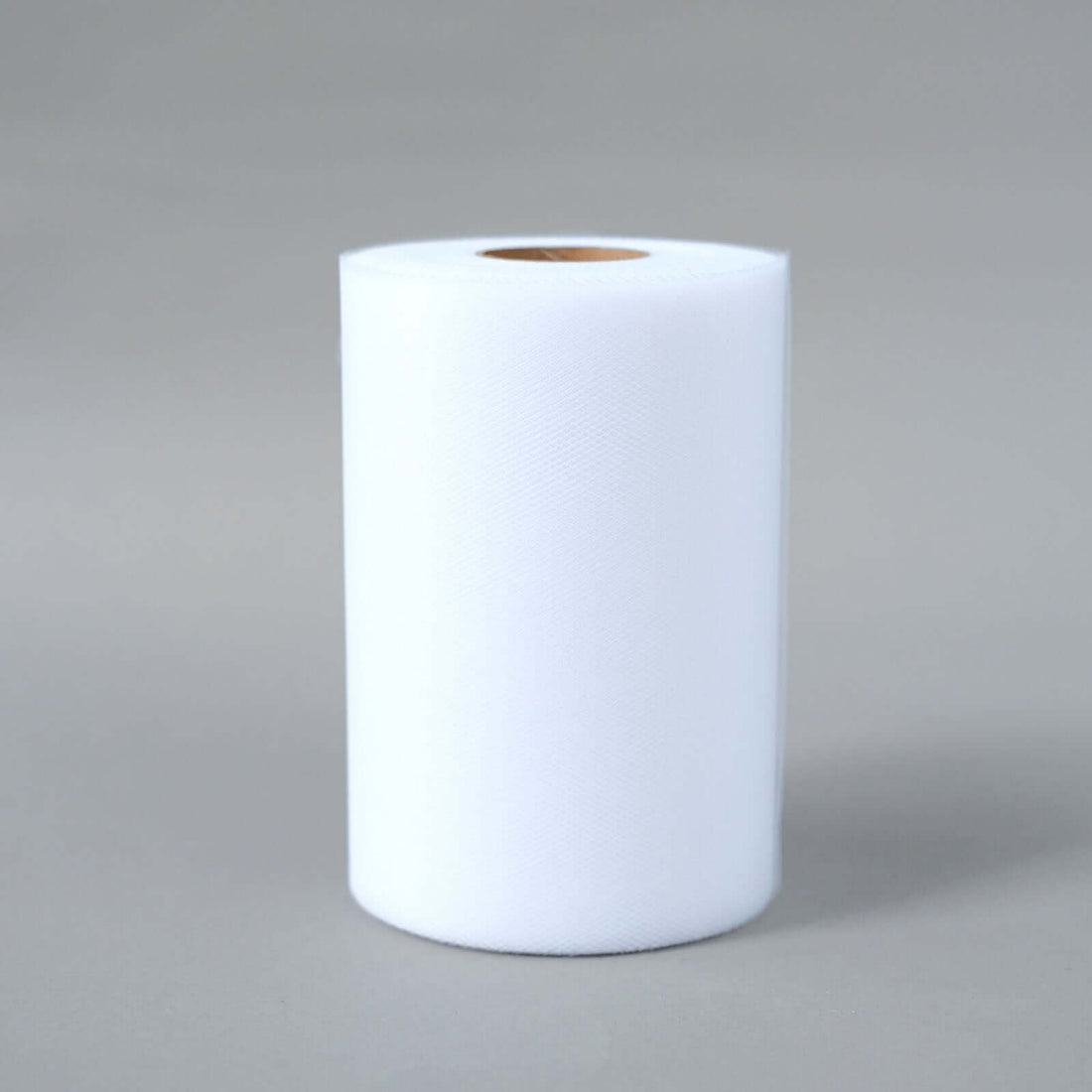 White roll of fabric for crafting and sewing projects
