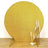 Gold glitter backdrop with decorative candles and floral accents.