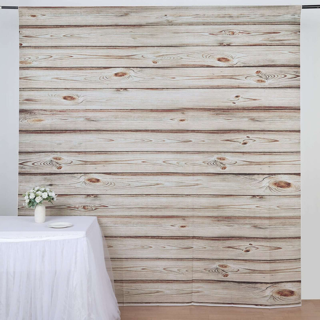 Wooden backdrop for photography or decorative use.