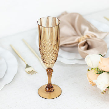 Shatterproof Wedding Toast Flute Glasses - Celebrate without the Worry