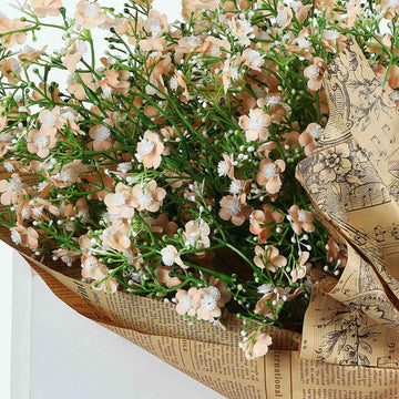 Create Unforgettable Moments with Blush Artificial Silk Baby's Breath Flowers