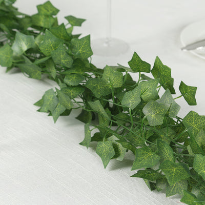 Artificial ivy garland for table decoration and floral arrangements.