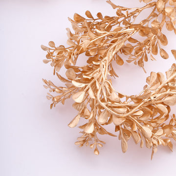 Enhance Any Occasion with Metallic Gold Decorative Hanging Vine