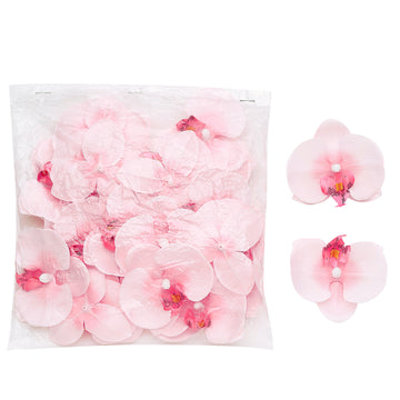 Create Stunning Decor with Pink Artificial Silk Orchids