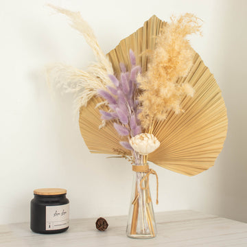 Elevate Your Event Decor with Lavender Lilac Pampas Grass