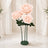 Giant blush pink rose floral stand for elegant wedding decor