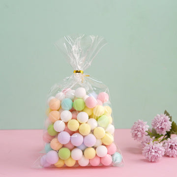 Clear Gift Goodie Candy Treat Bags - Perfect for Any Occasion