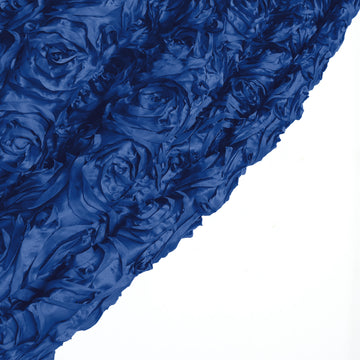 Enhance Your Event Decor with our Satin Rosette Backdrop Curtain Panel