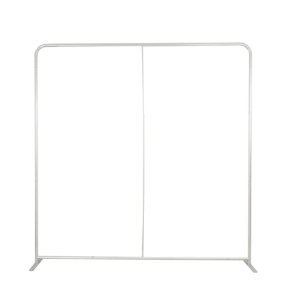 White backdrop frame for displays or backdrops