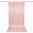 Pink satin backdrop curtain hanging from a rod, minimalist studio background