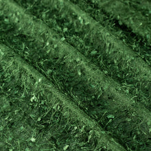 8ftx8ft Green Fringe Shag Polyester Photo Backdrop Curtain, Minky Fabric Wedding Drapery Panel