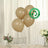 Biodegradable eco-friendly balloons in neutrals, perfect for celebrations.