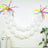 Colorful balloon garland decoration for parties and celebrations.
