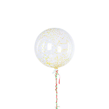 Create a Magical Atmosphere with Clear Confetti Dot Balloons