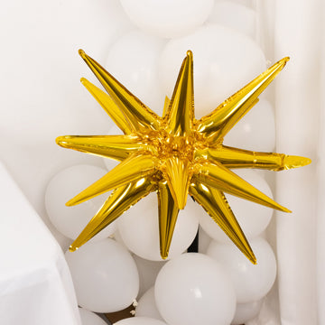 Add a Touch of Opulence with Large Metallic Gold Balloons