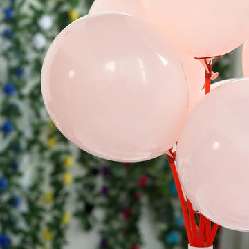 Create Unforgettable Moments with Pastel Blush Party Balloons