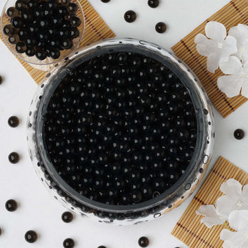 Enhance Your Décor with Large Black Jelly Ball Vase Fillers