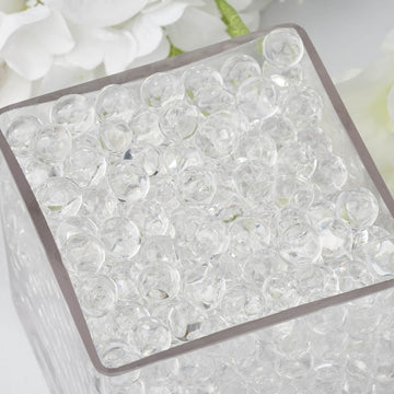 Sparkling Clear Jelly Ball Water Bead Vase Fillers for Stunning Centerpieces