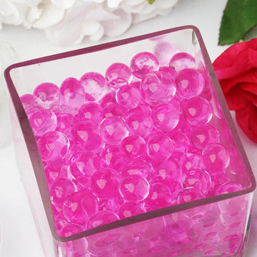 Add a Touch of Elegance with Small Pink Nontoxic Jelly Ball Water Bead Vase Fillers