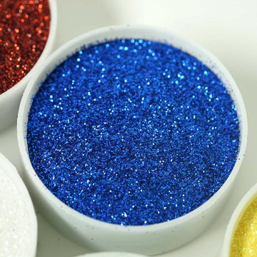 Add a Touch of Elegance with Royal Blue Extra Fine Glitter