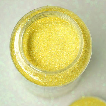 Elevate Your Crafts with Nontoxic Yellow DIY Arts and Crafts Glitter