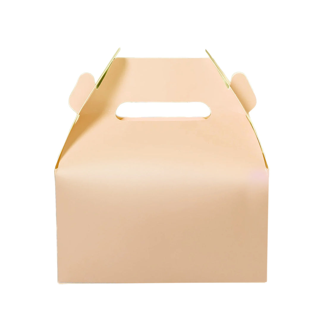 25pk Nude Paper Gable Favor Boxes 6