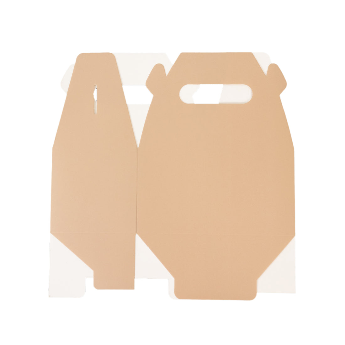 25pk Nude Paper Gable Favor Boxes 6