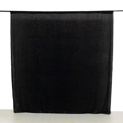 Black velvet backdrop for photography and events