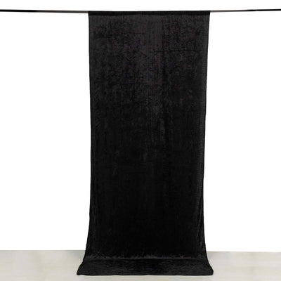 Black velvet backdrop for photography and events