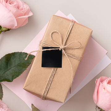 Elegant Black Printable Diamond Shape Wedding Favor Gift Tags