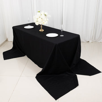 Unmatched Quality and Elegance: The Black Cotton Tablecloth