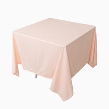 Blush Premium Scuba Square Tablecloth, Wrinkle Free Polyester Seamless Tablecloth 70inch