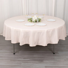Blush Seamless Premium Polyester Round Tablecloth 200GSM