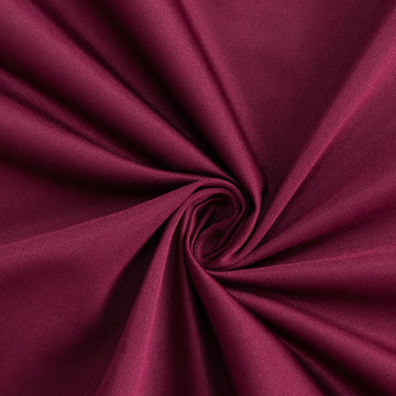 <strong>Seamless Burgundy Polyester Tablecloth</strong>